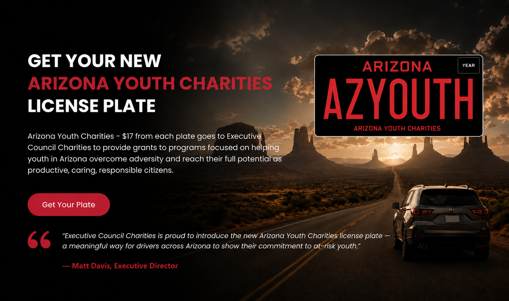 AZ Youth Plate